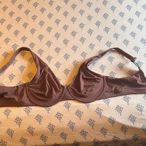 Smooth Underwire Bra in Chocolate Brown